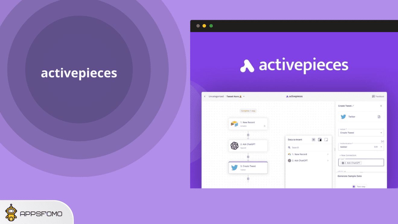 Activepieces Lifetime Deal Open Source Business Automation Tool