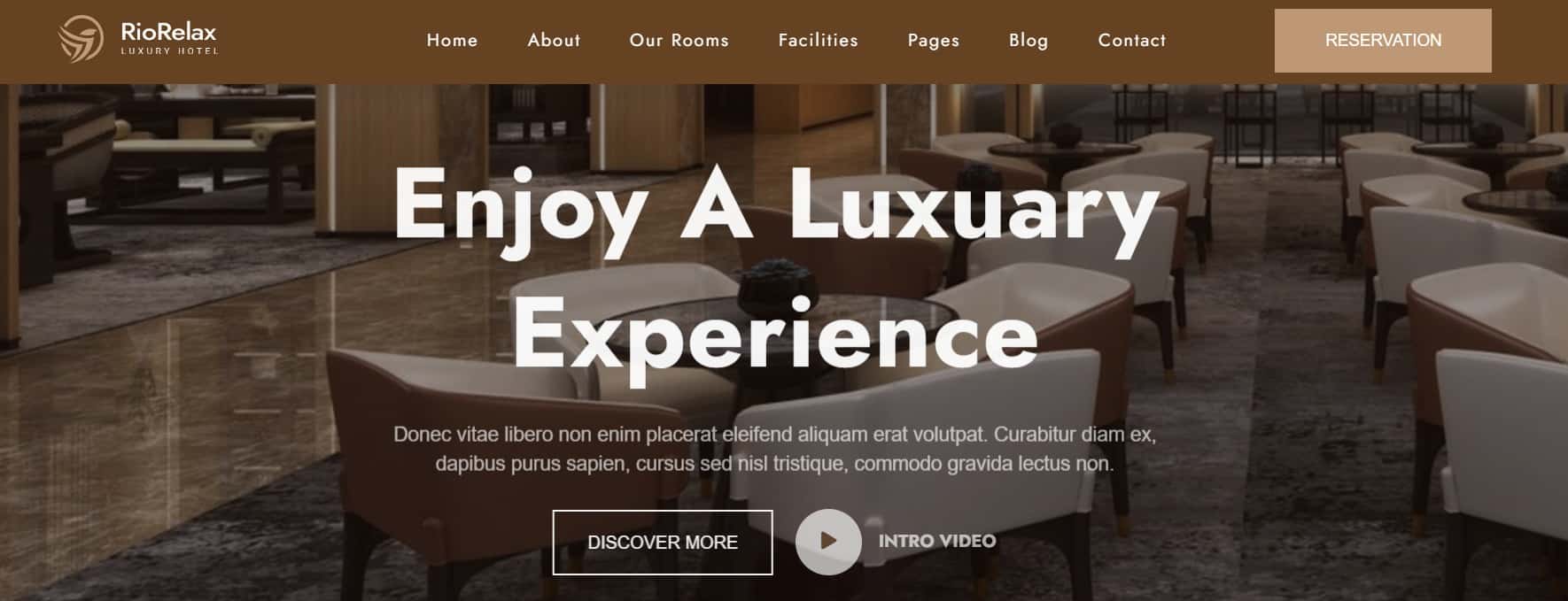 riorelax – luxury hotel wordpress theme preview themeforest