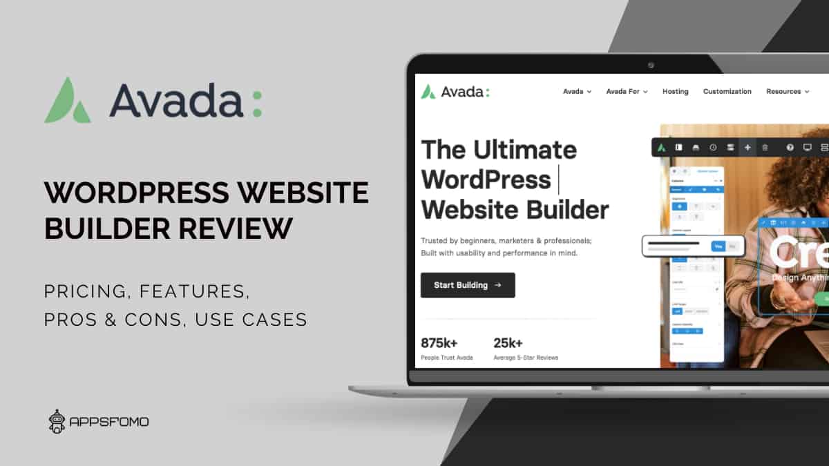 avada theme: design and build custom websites in wordpress