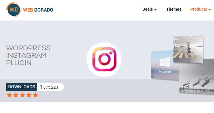 instagram feed wd plugin from web dorado