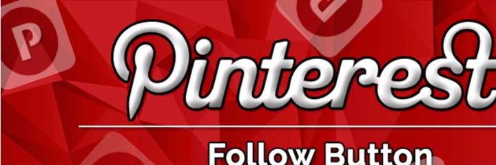 add pinterest follow button