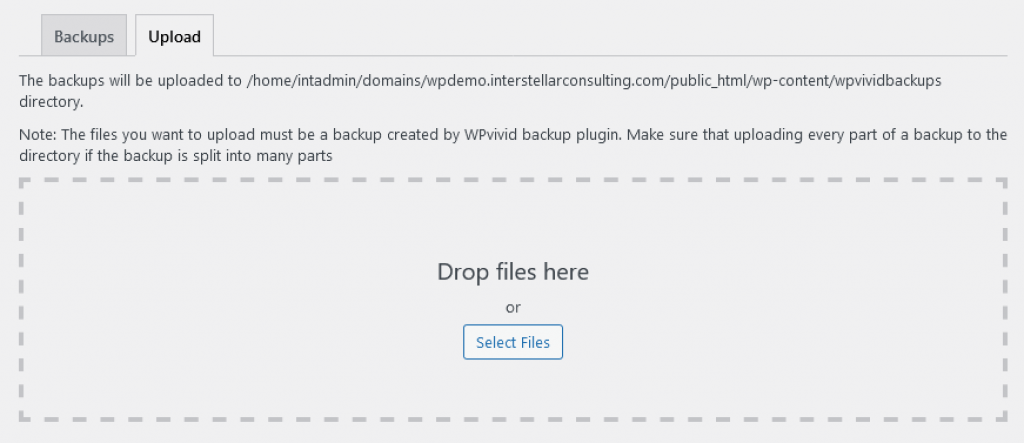 restore wpvivid backup