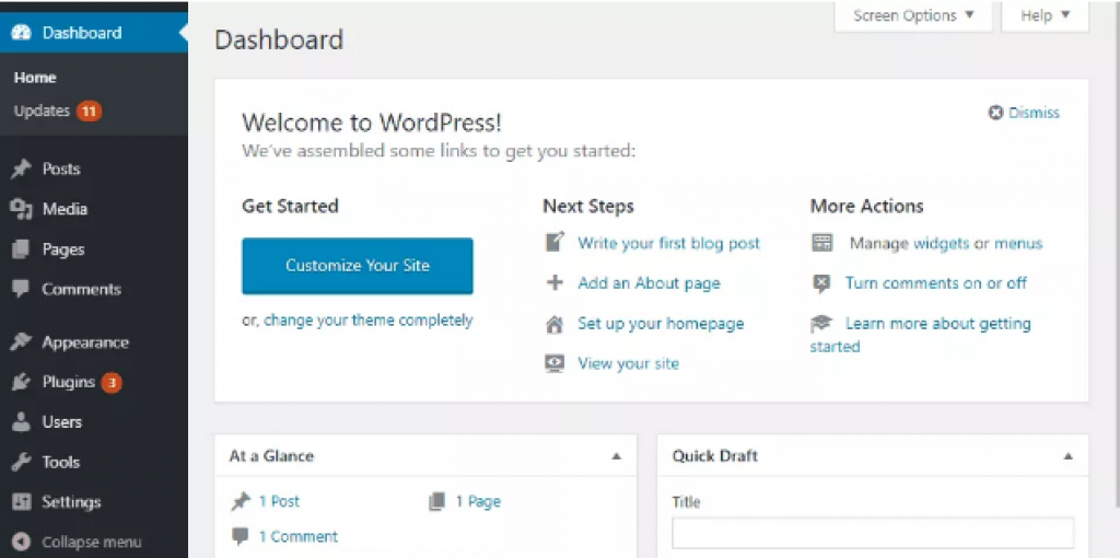 wp reset wordpress