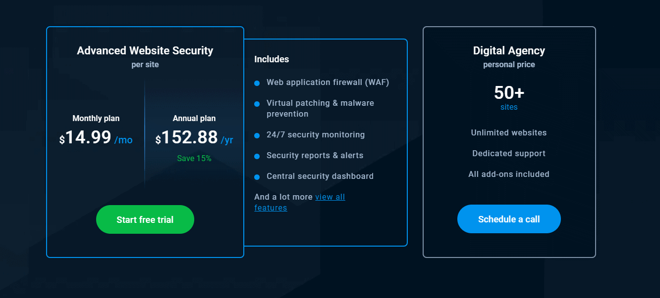 webarx pricing