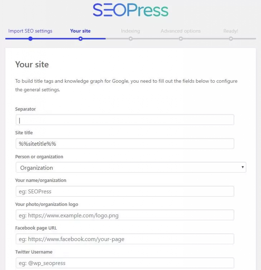 seopress ui