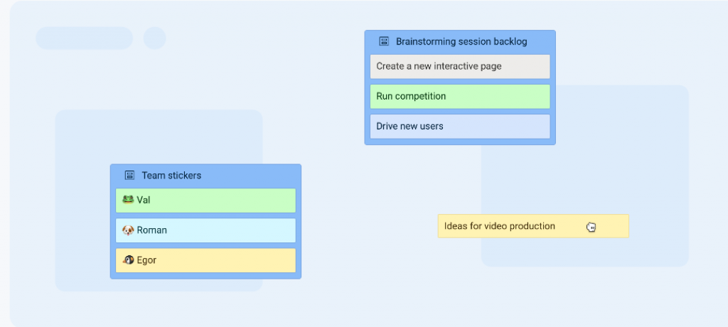 weje online brainstorming