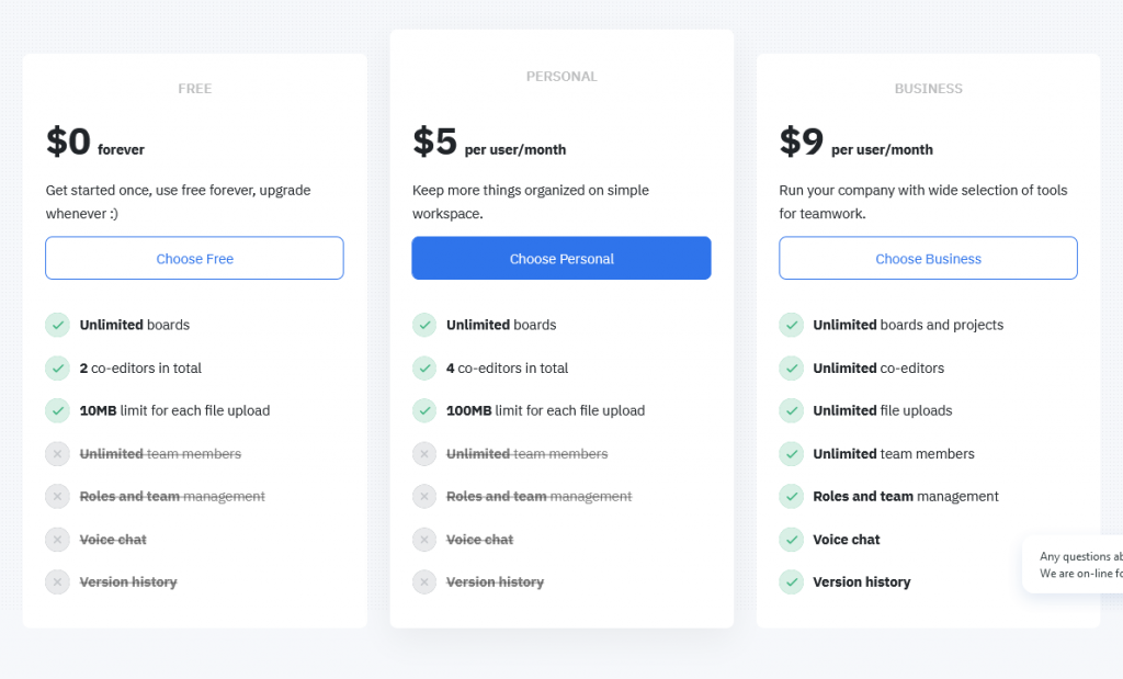 weje pricing 1