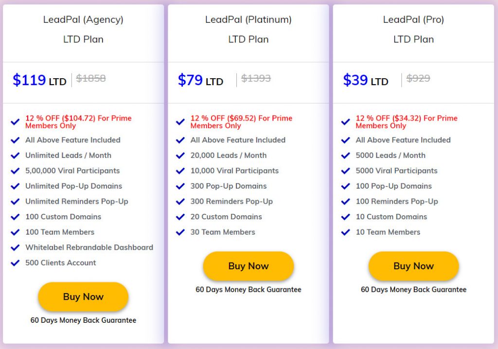 leadpal pricing