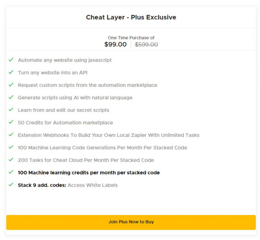Cheat Layer Pricing