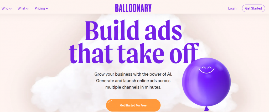 Balloonary - Build ads that take off.