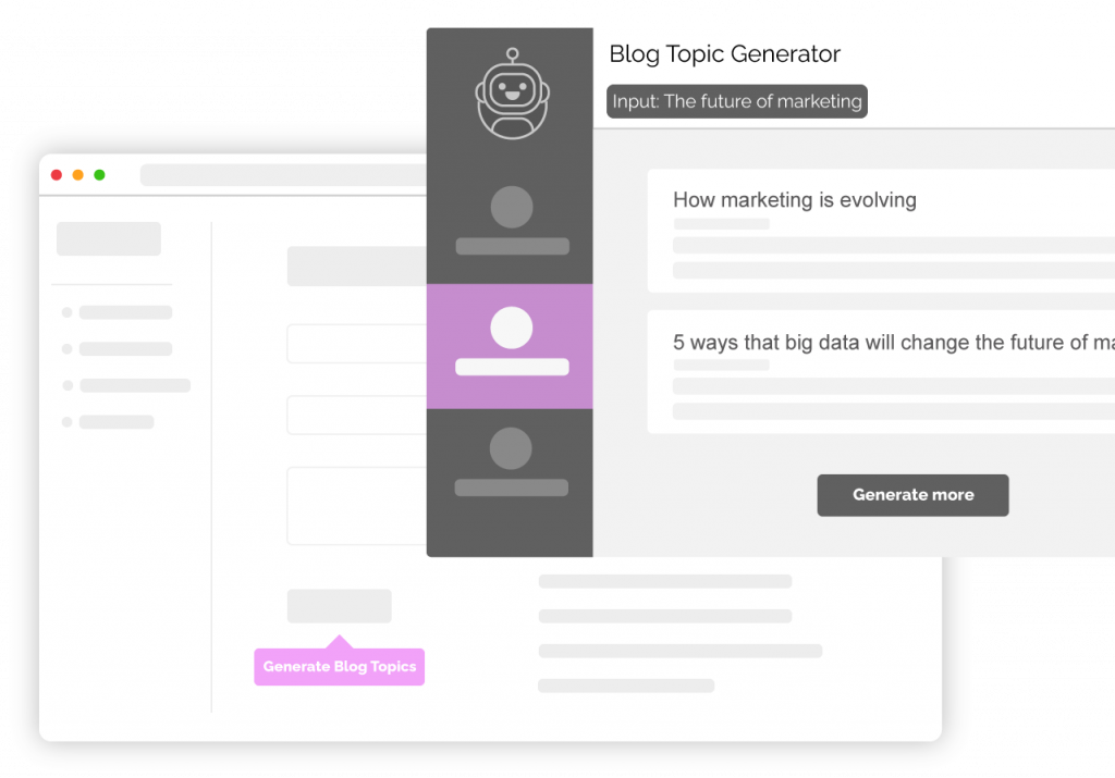 generates copy in minutes