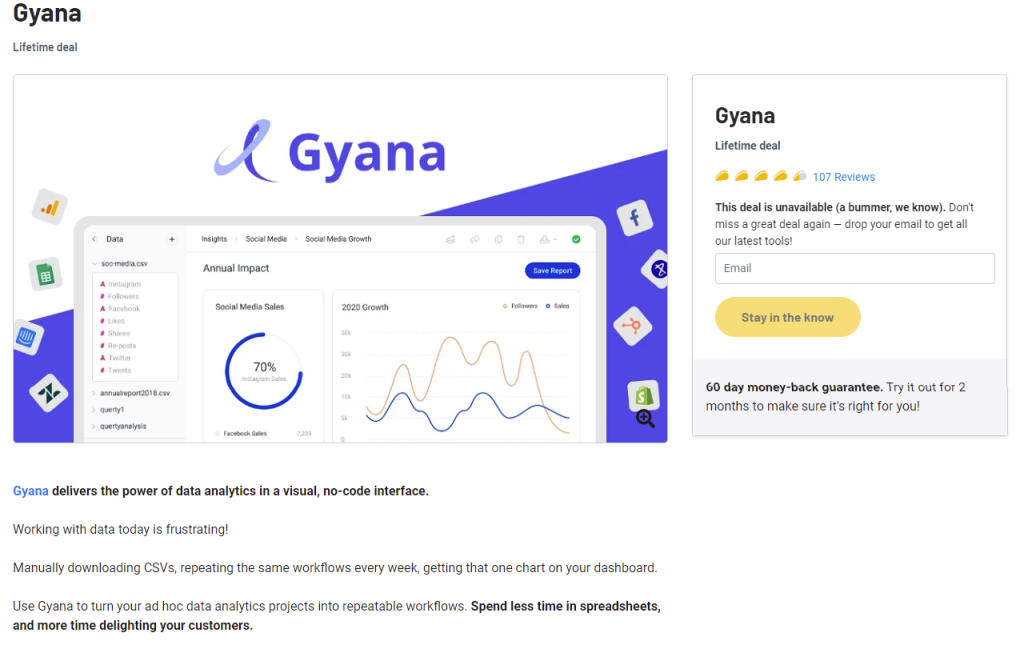  gyana on appsumo