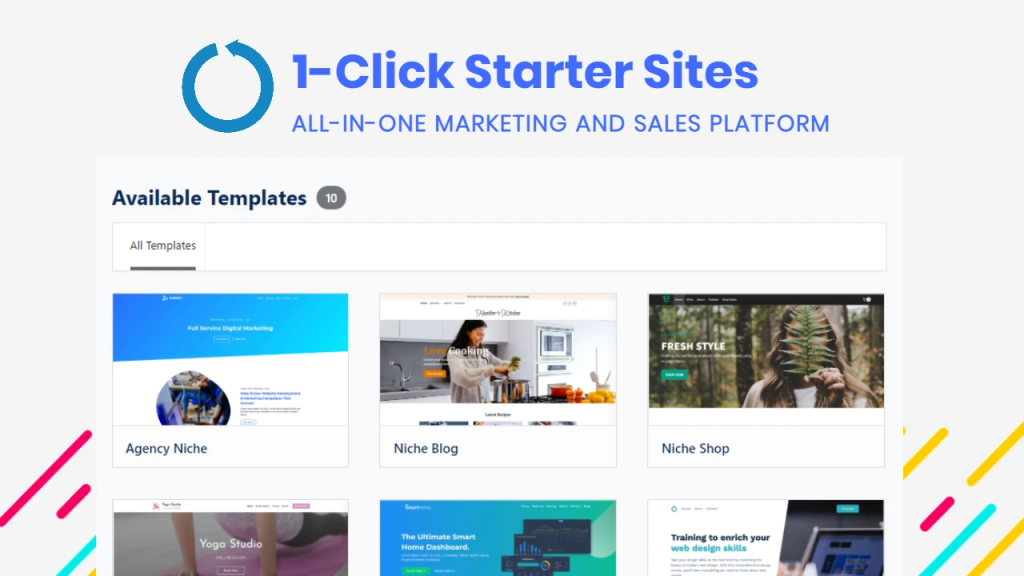 niche website builder