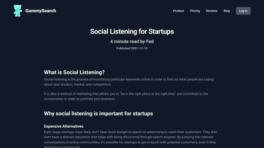 social listening