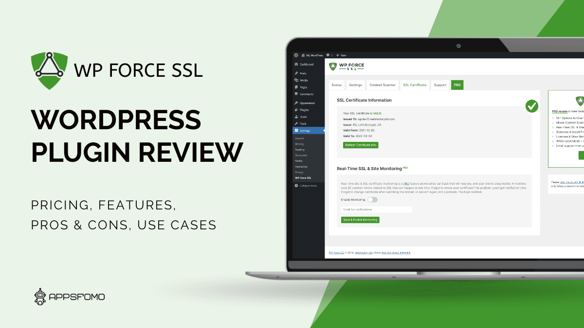 wp force ssl review