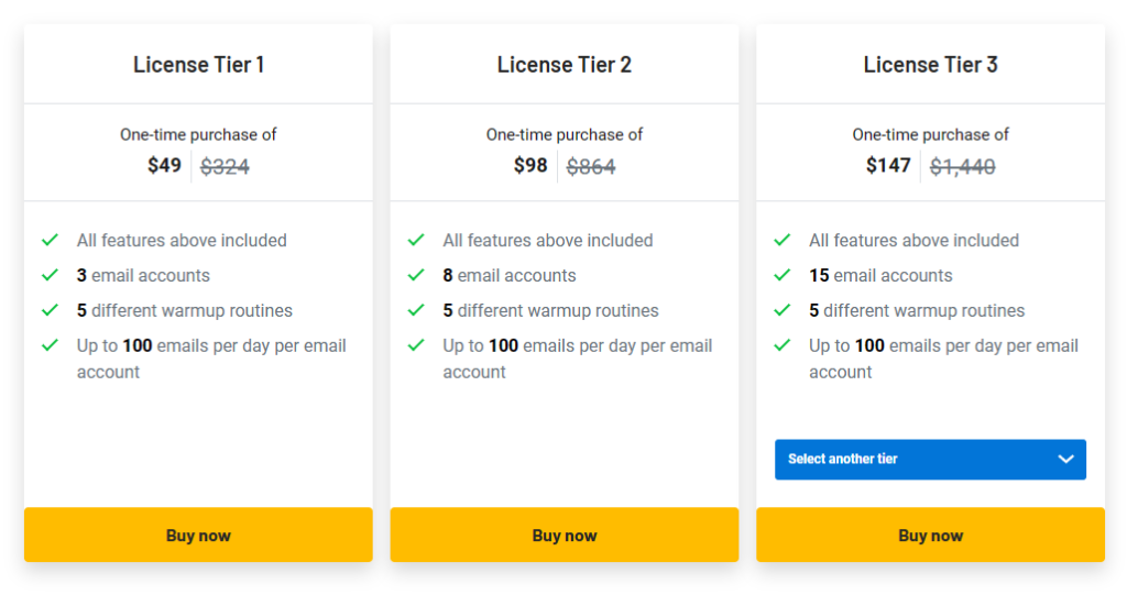 boxward pricing