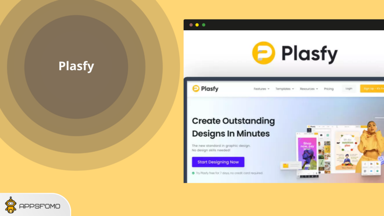 Plasfy Lifetime Deal: Graphic Design Tool