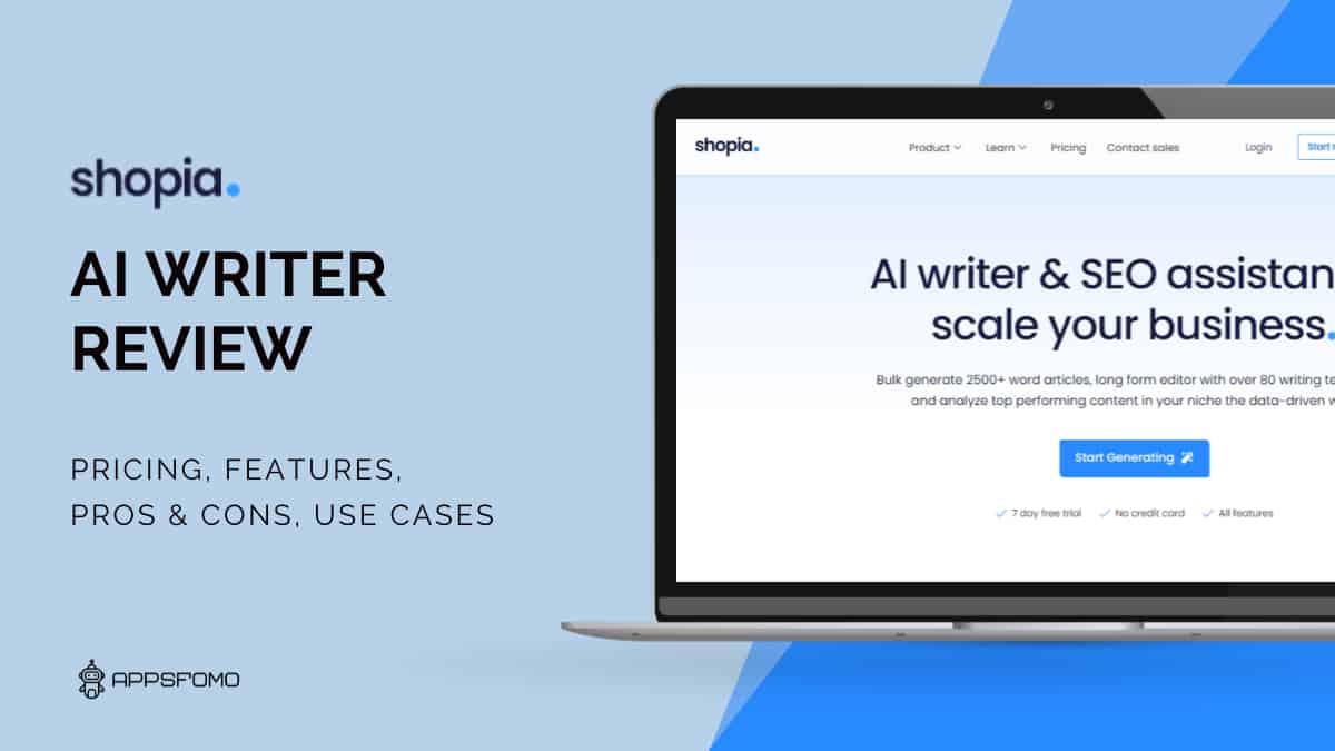 Shopia: The AI-Powered Content Writing Assistant for Teams