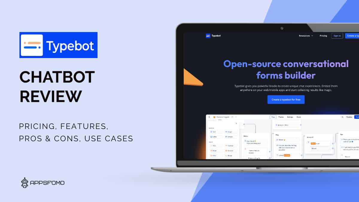 Typebot Lifetime Deal: Build hassle-free web forms, surveys & polls