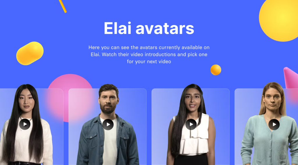 elai avatars