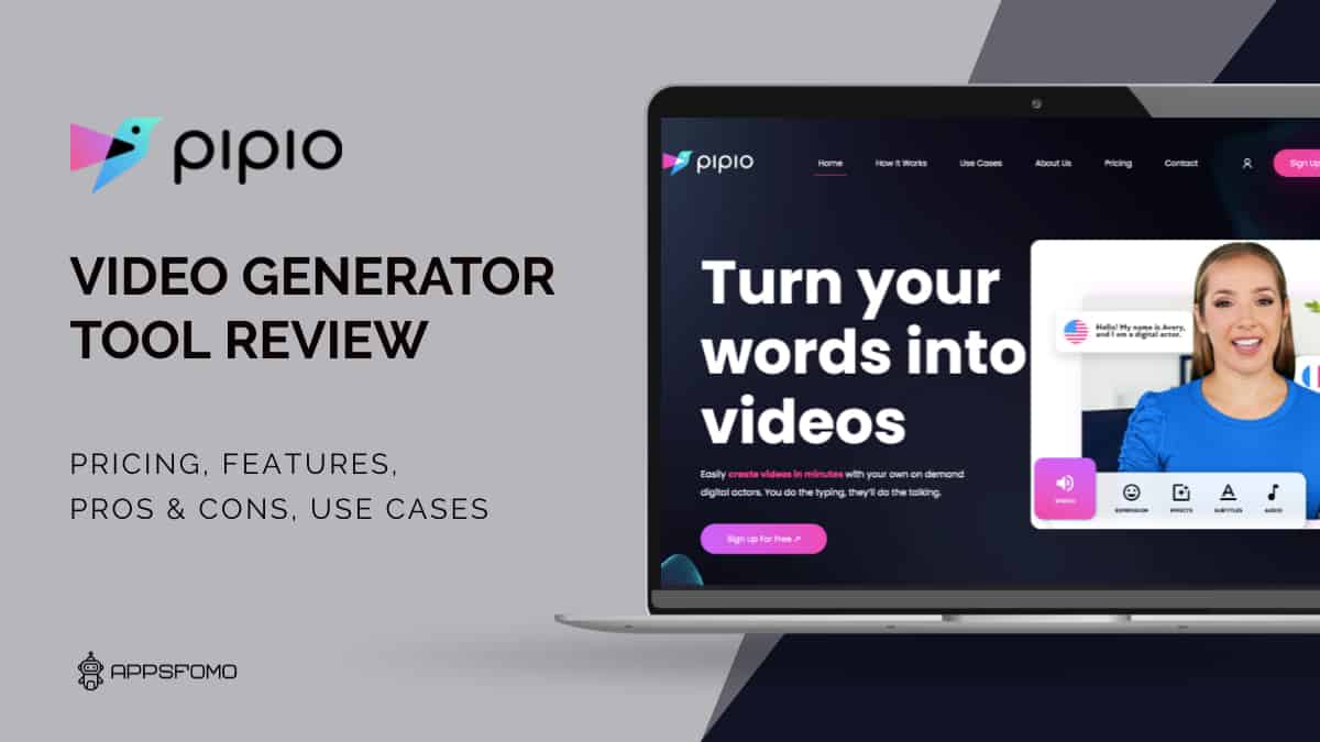 Pipio: Create Stunning Videos In Minutes With AI Technology