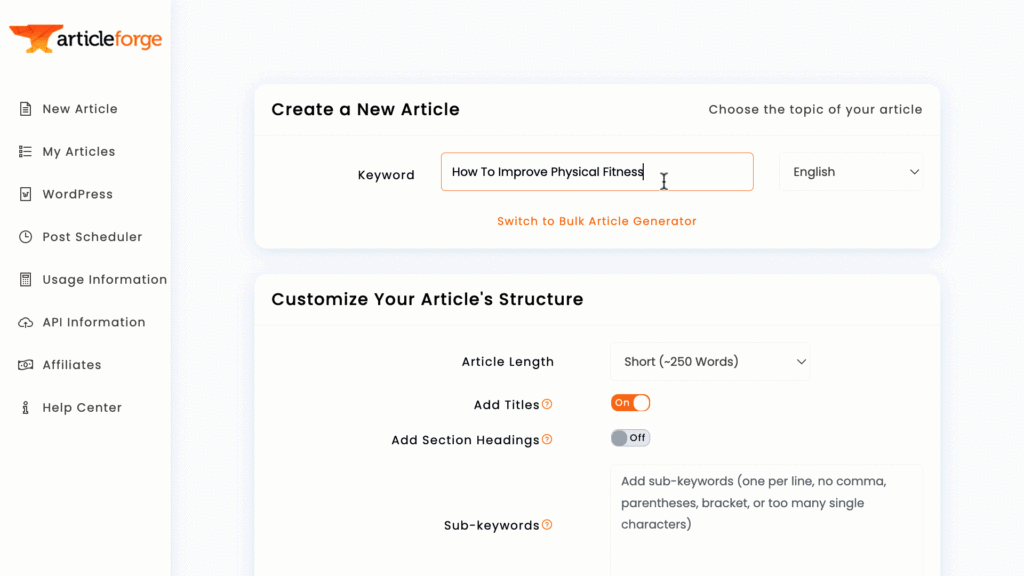 automated content creation
