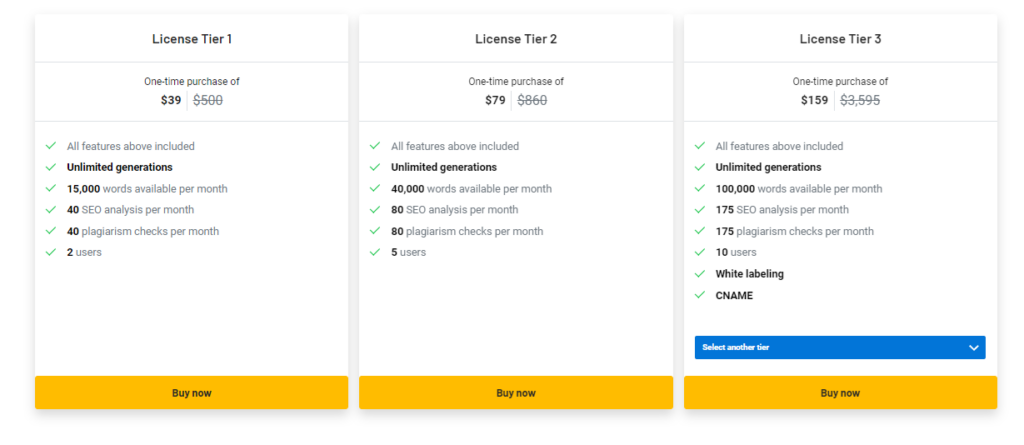 rektic  ltd pricing