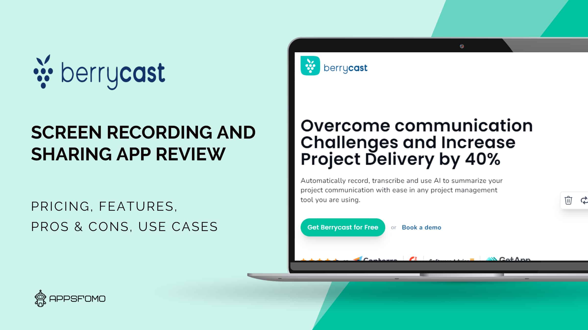 Berrycast: Screen Recording and Sharing App for Business Communication