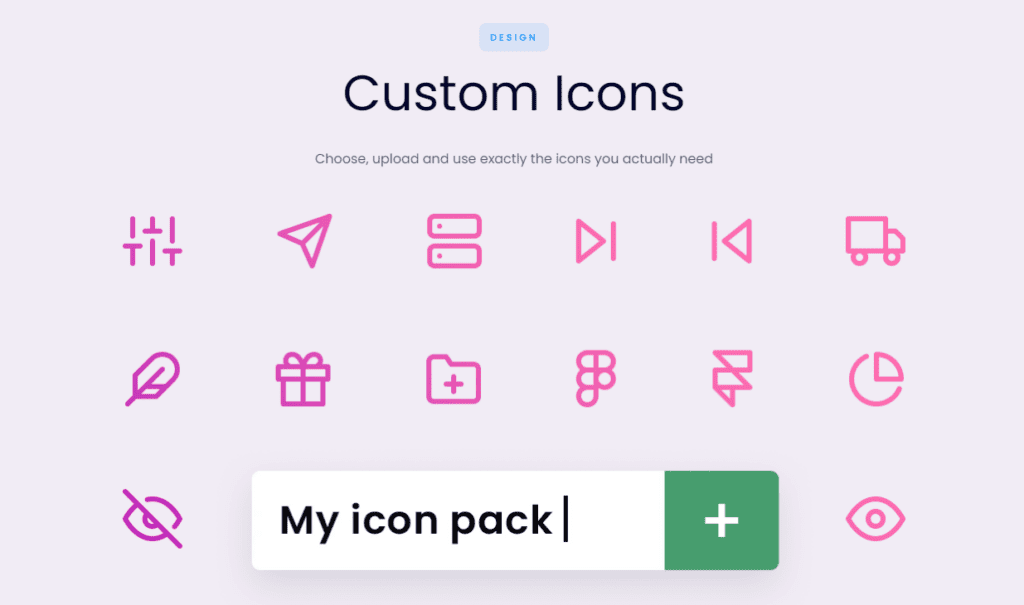 custom icons