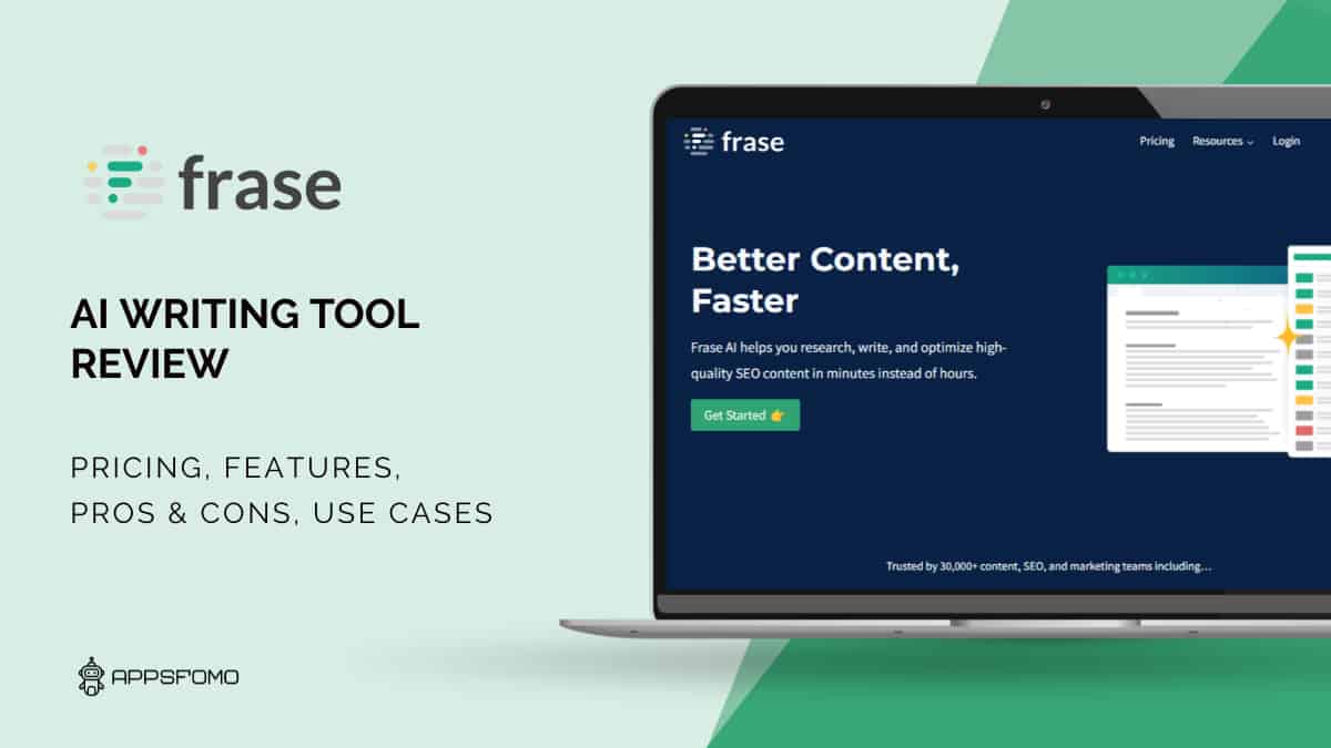 Frase: The Best AI Writer for Content Research Tool