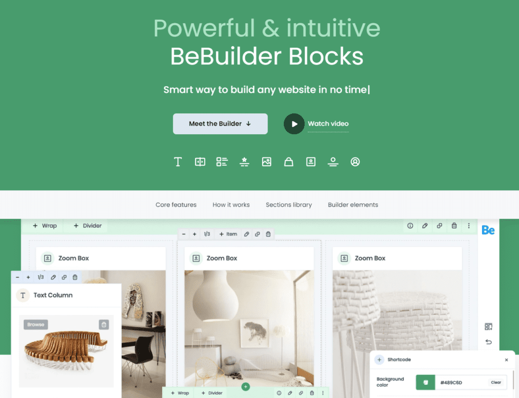 bebuilder blocks