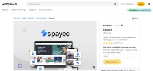 spayee create market and sell courses appsumo