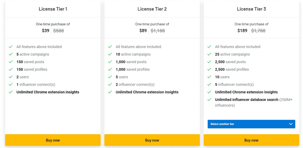 impulze.ai ltd pricing