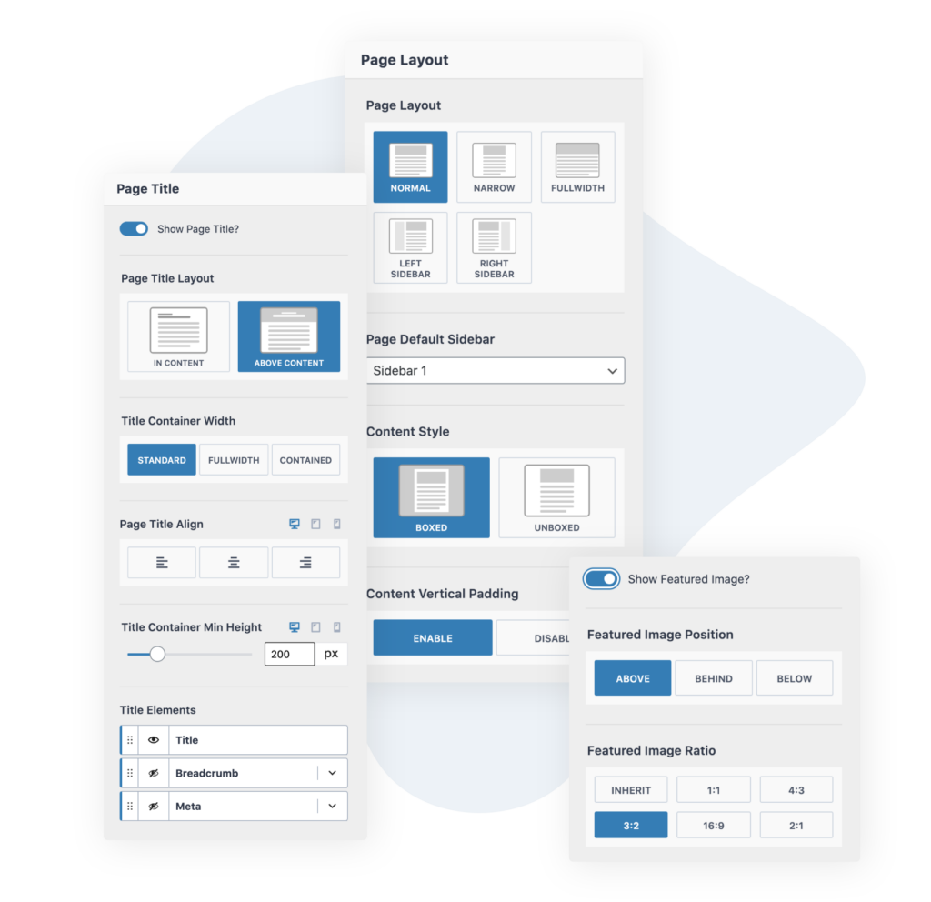 custom layouts