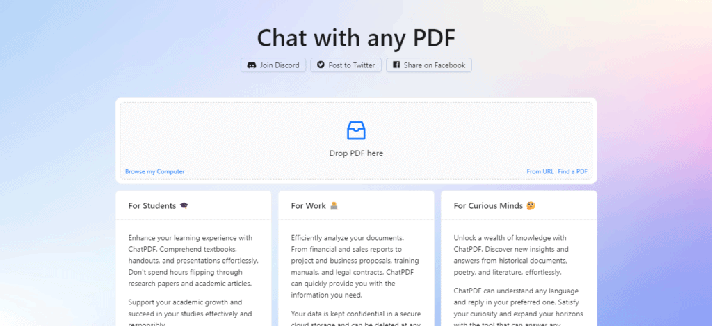 chatpdf chat with any pdf 1