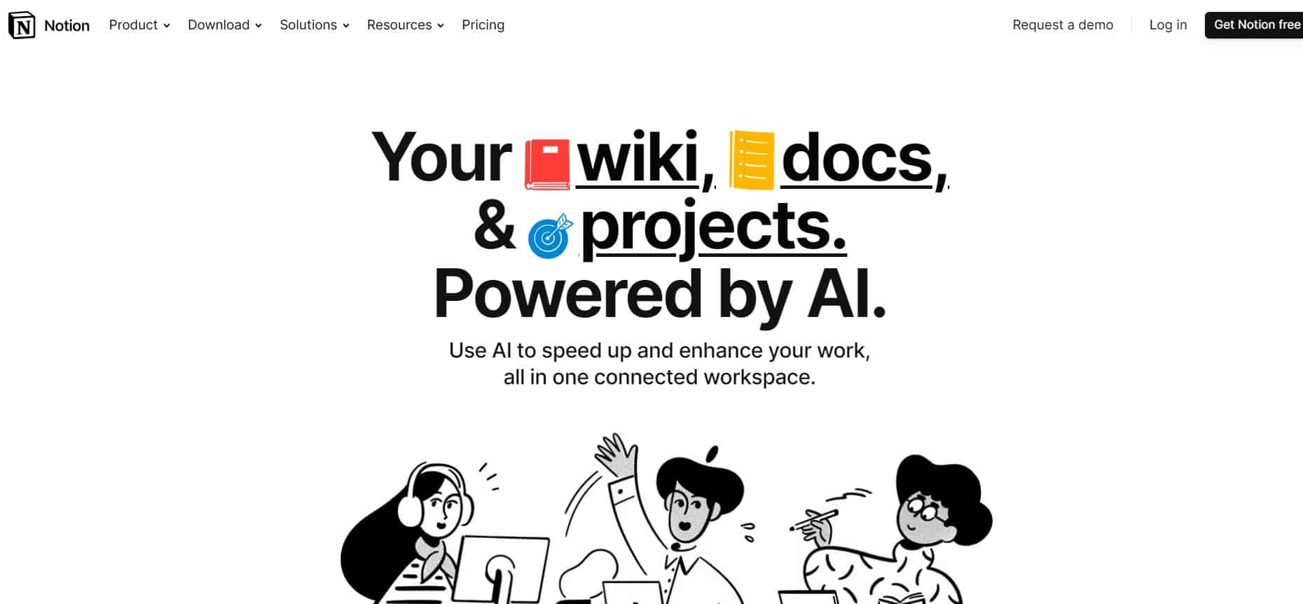 notion – your wiki docs projects together