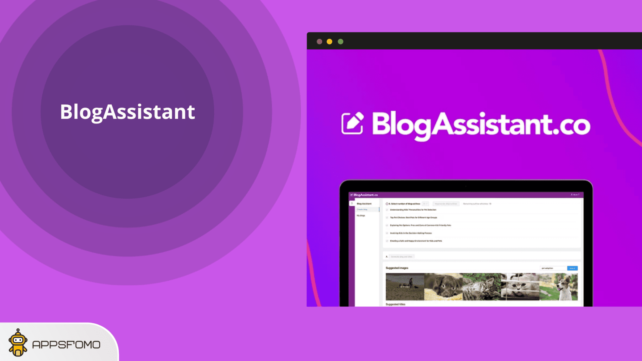 BlogAssistant Lifetime Deal: SEO Tool