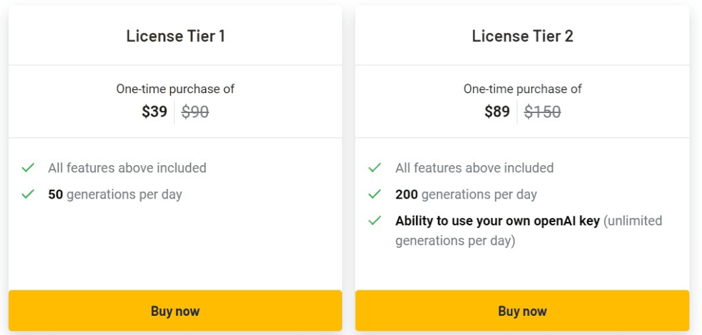 bestregards ltd pricing