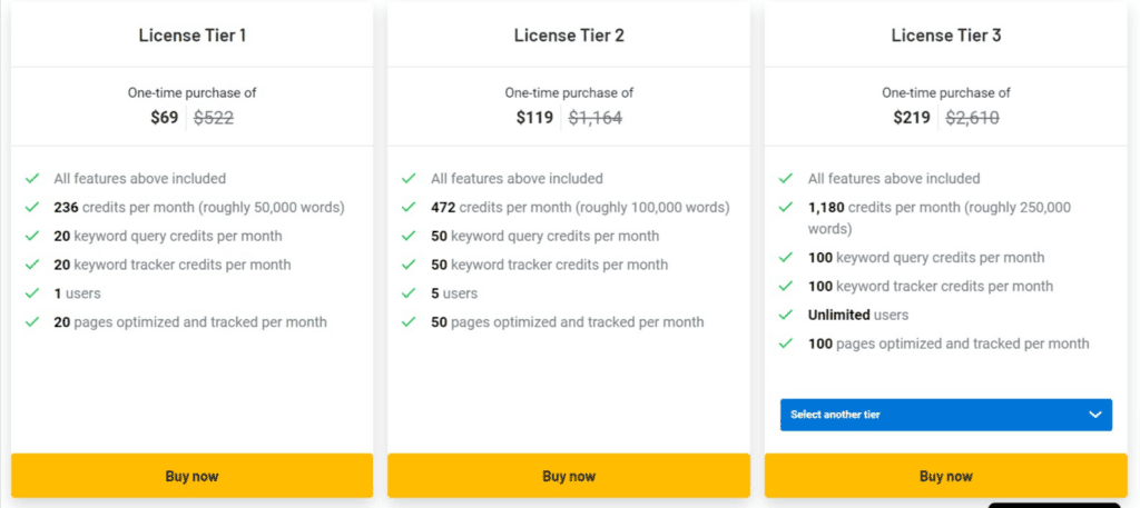 nexmind ltd pricing