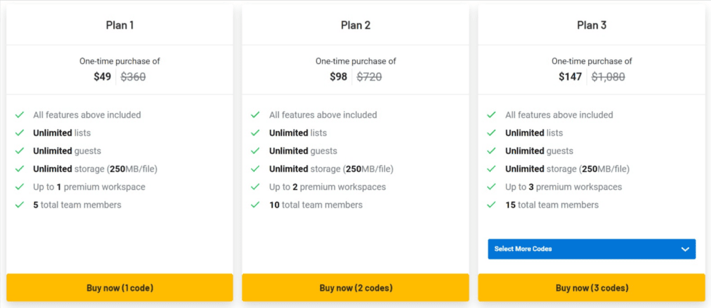 upbase ltd plans